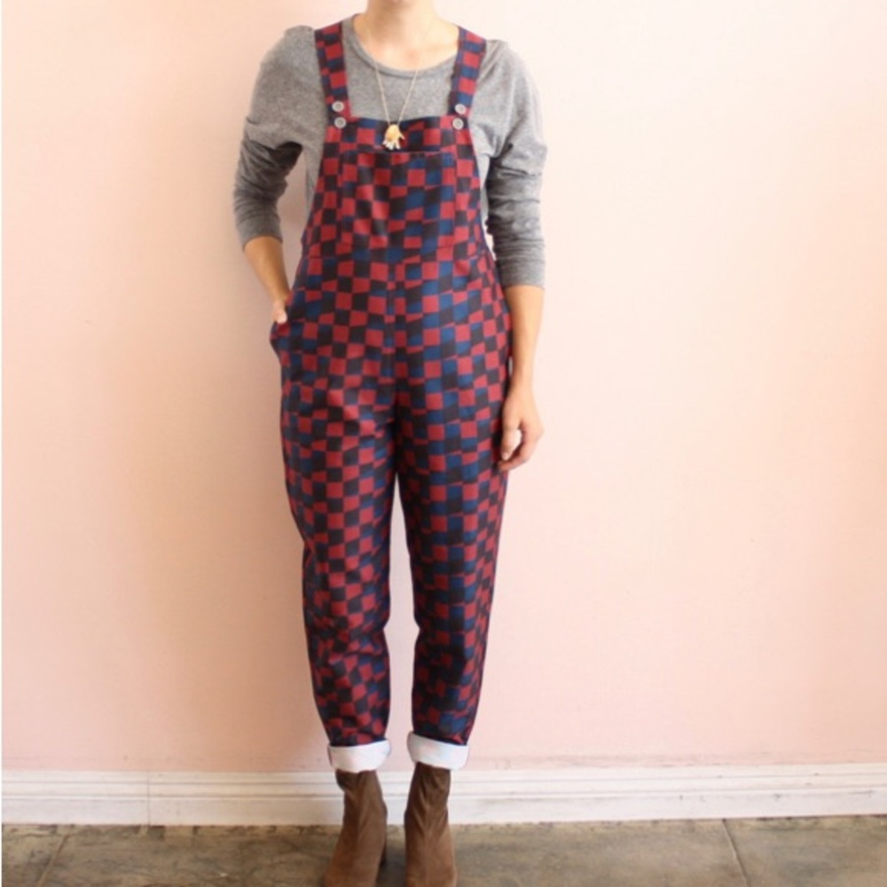 Dusen Dusen Overalls, hard to find print!